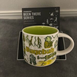 Starbucks Dagobah Ceramic Mug with Lime Green Interior NIB